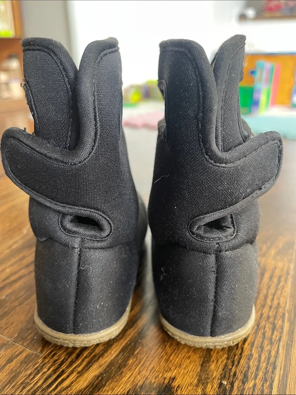 Bogs Toddler Black Pull-On Winter Boots